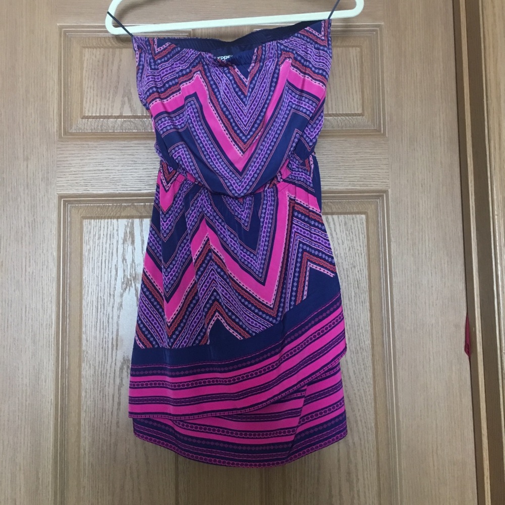 Strapless dress - Express